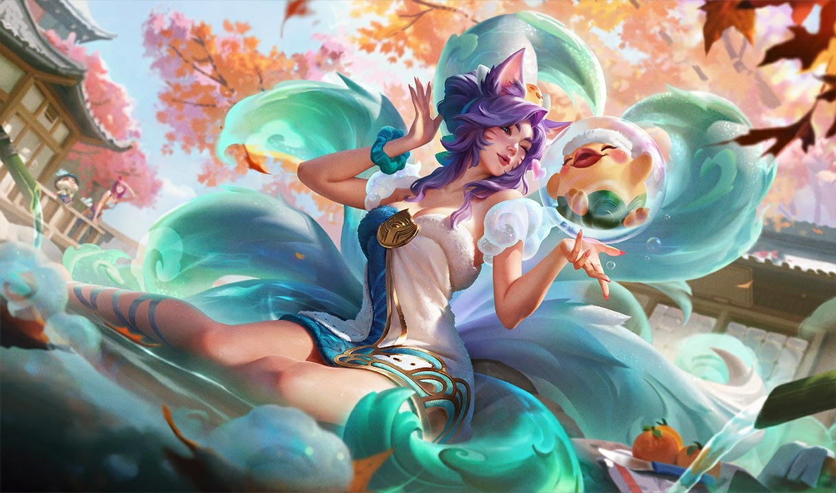 Spirit Blossom Springs Ahri