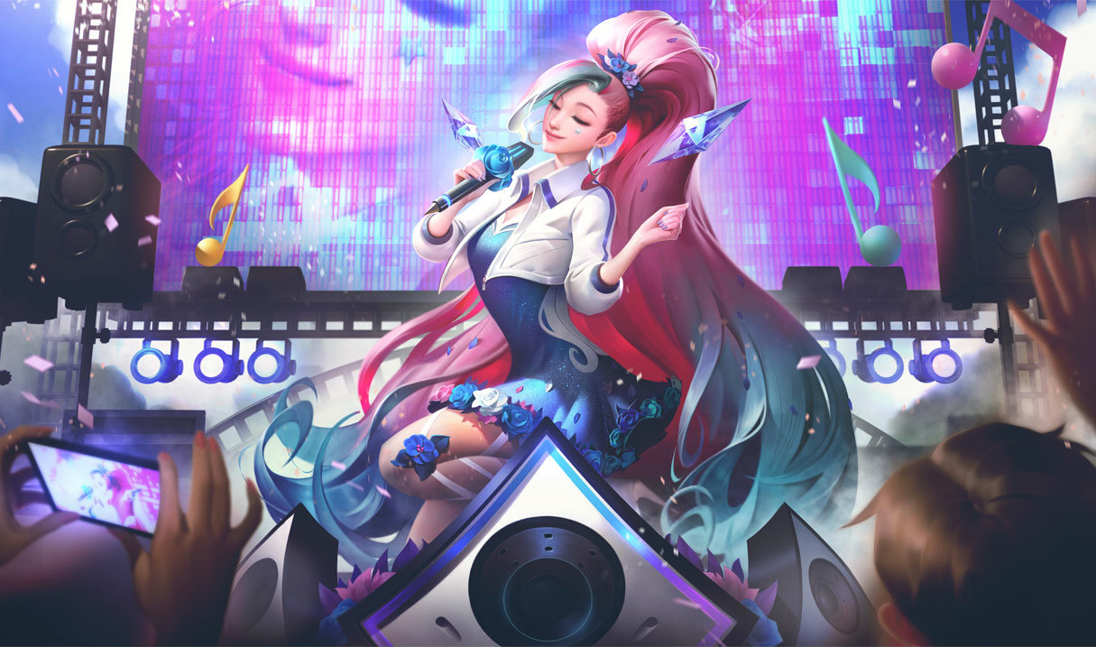 K/DA ALL OUT Seraphine Rising Star