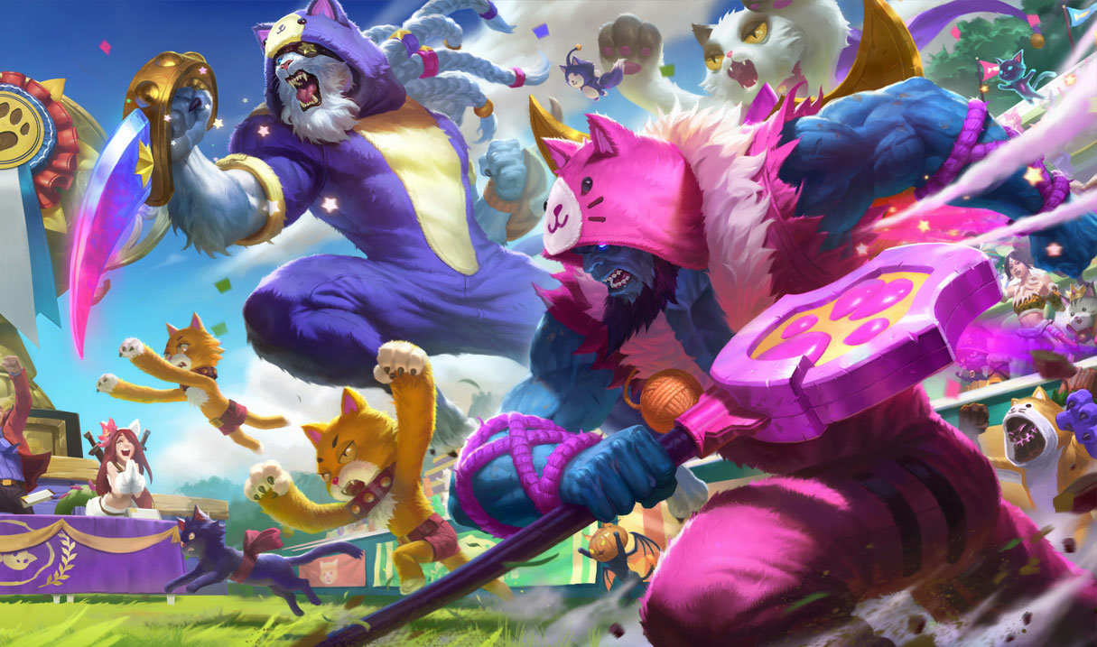 わんにゃん対決