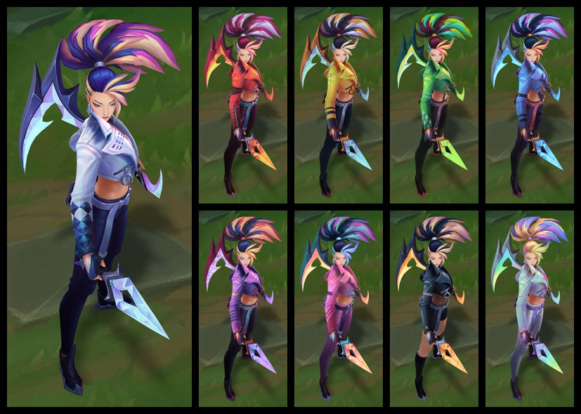 K/DA ALL OUT Akali Chroma