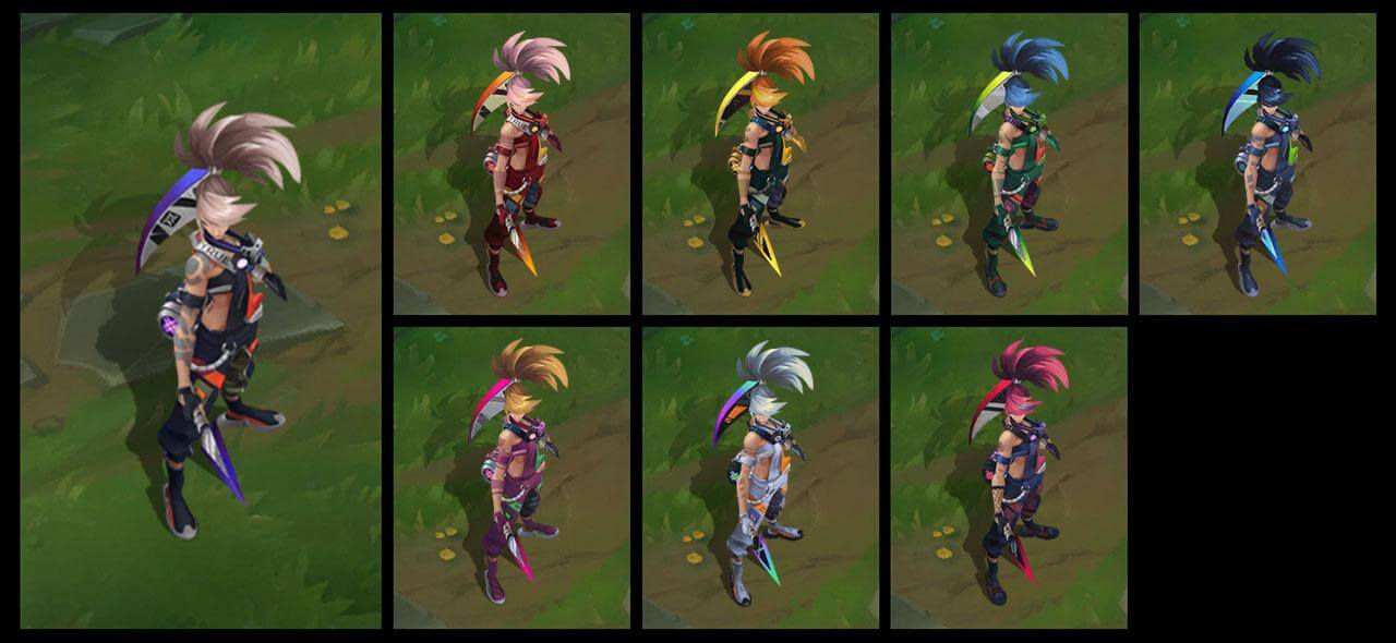 True Damage Akali Chroma