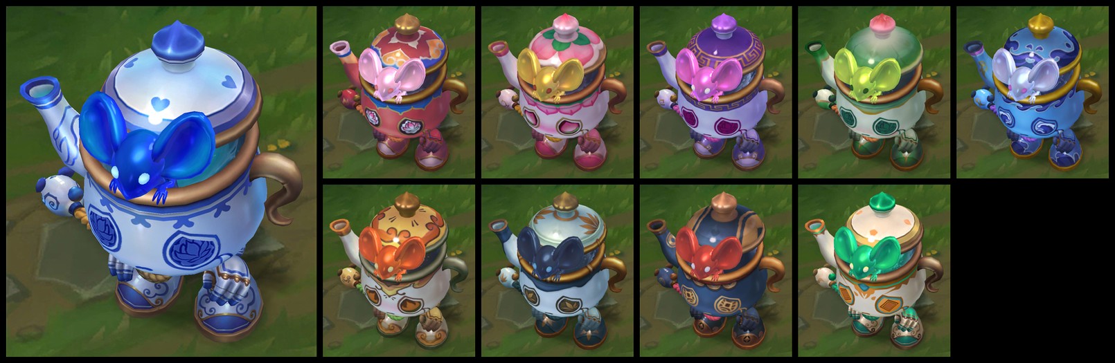 Porcelain Amumu Chroma