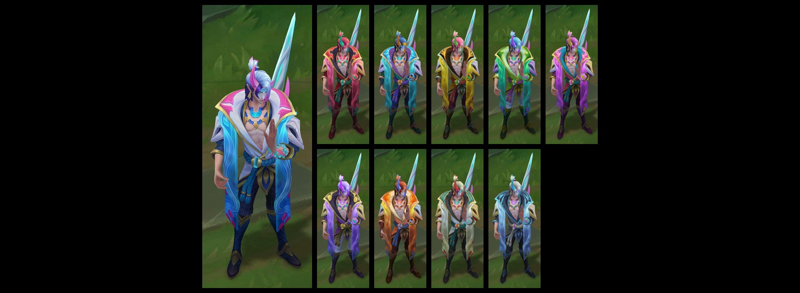 Spirit Blossom Aphelios Chroma