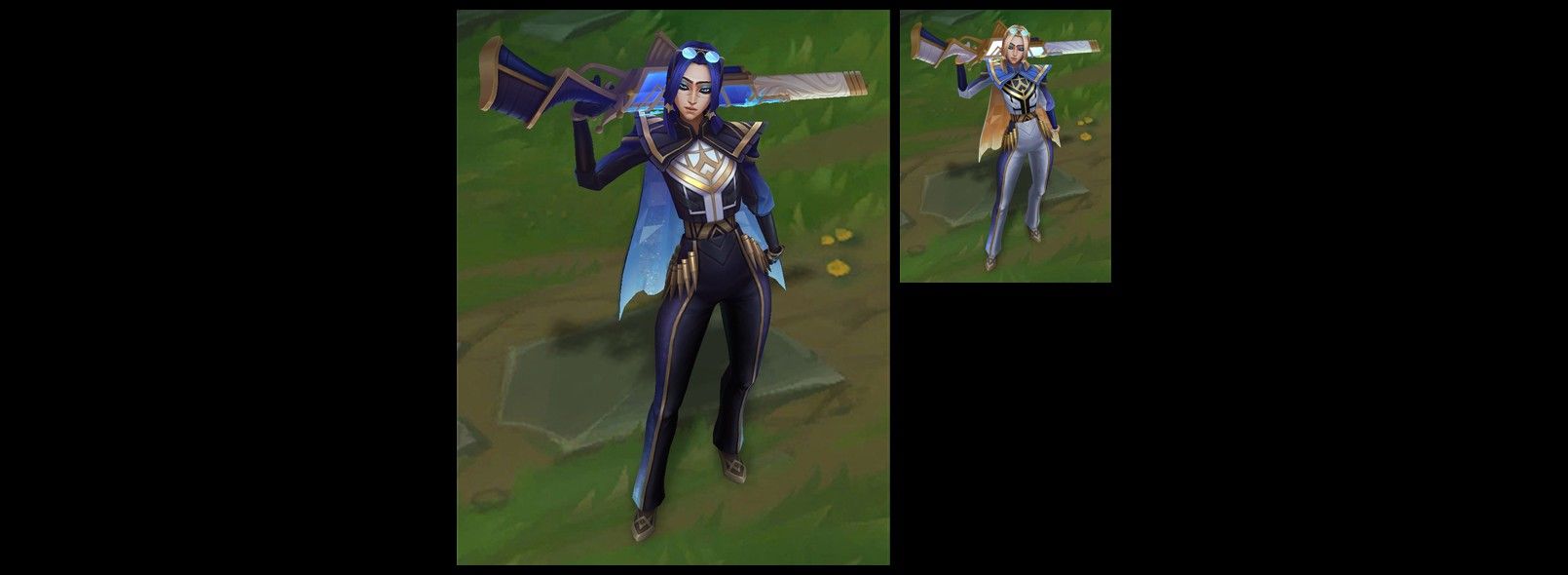 Prestige Arcane Commander Caitlyn Chroma
