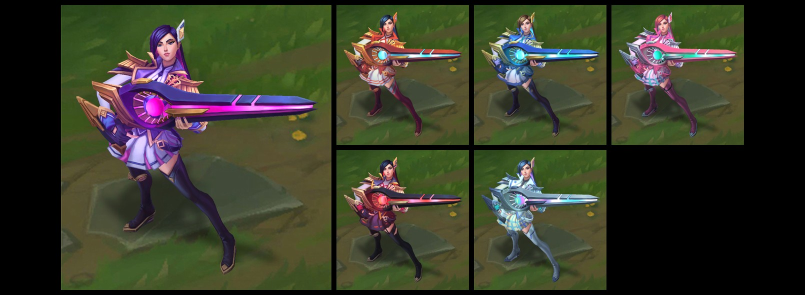Battle Academia Caitlyn Chroma