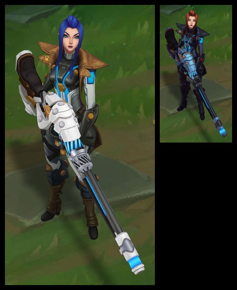 Pulsefire Caitlyn Chroma