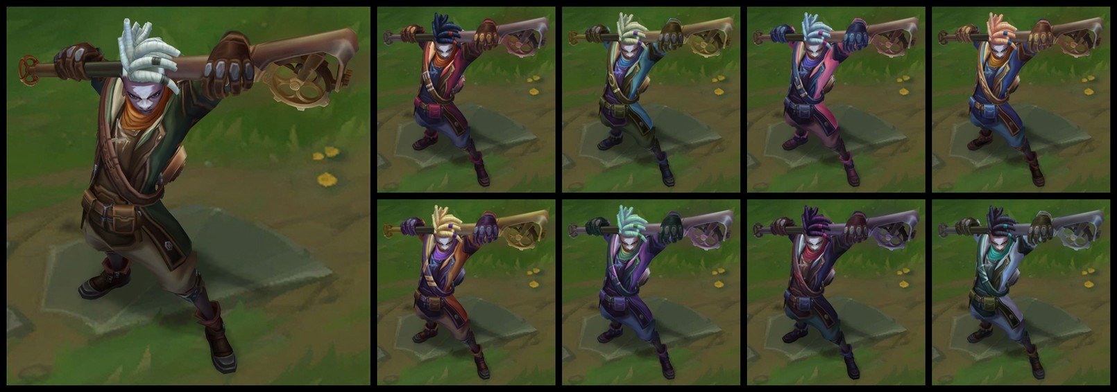 Arcane Firelight Ekko Chroma