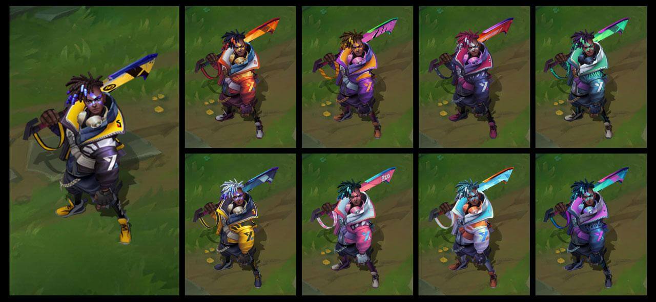 True Damage Ekko Chroma
