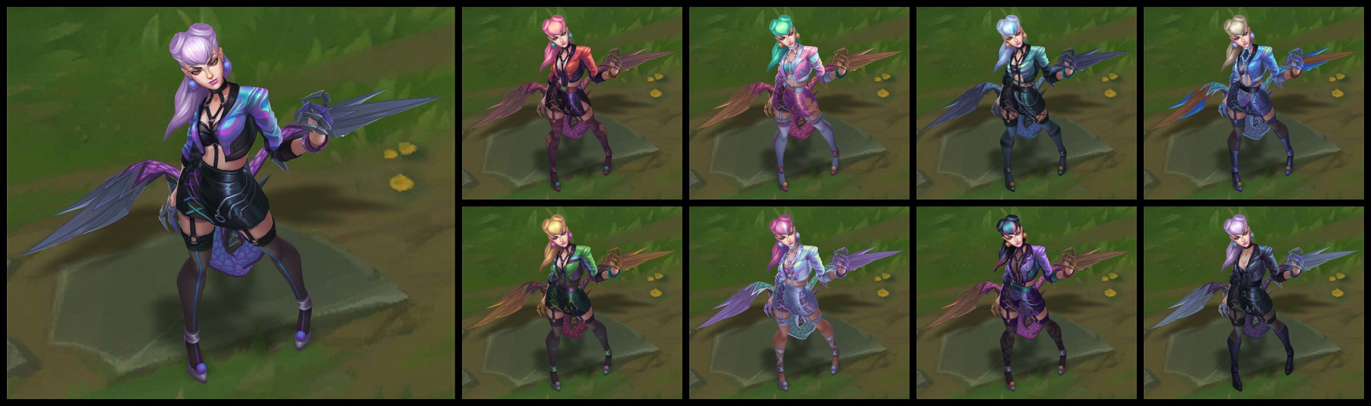 K/DA ALL OUT Evelynn Chroma