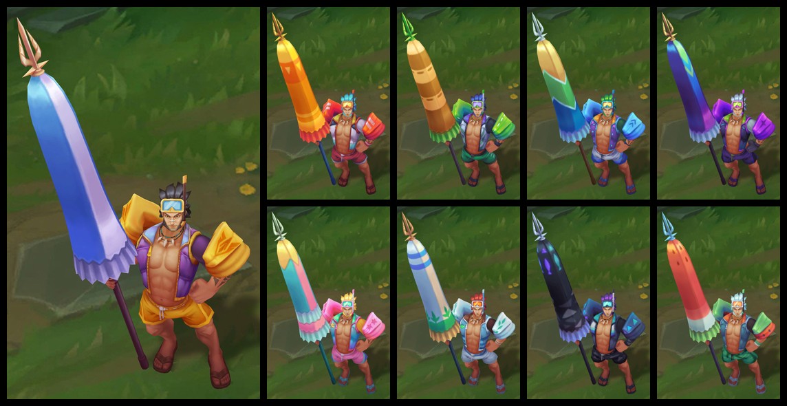 Pool Party Jarvan IV Chroma
