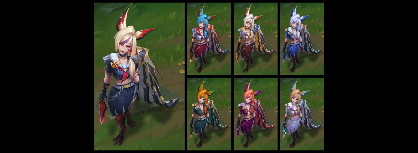 Battle Academia Xayah Chroma