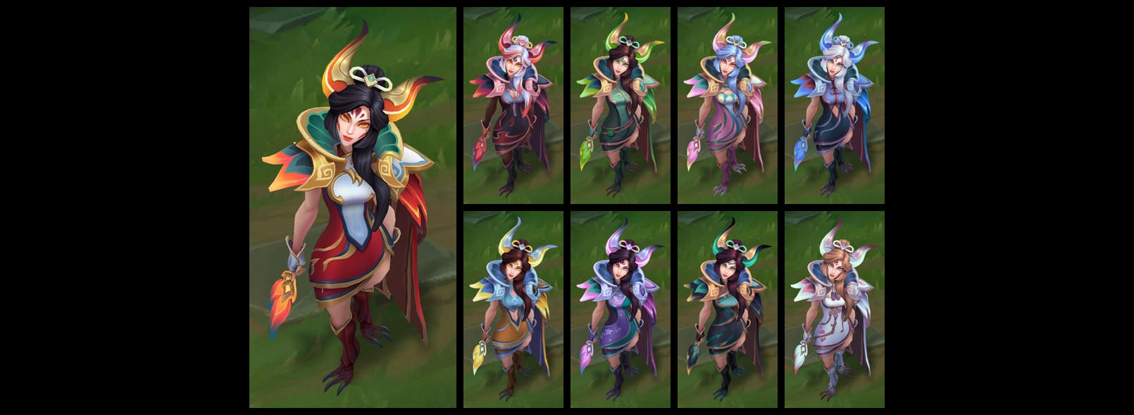 Brave Phoenix Xayah Chroma