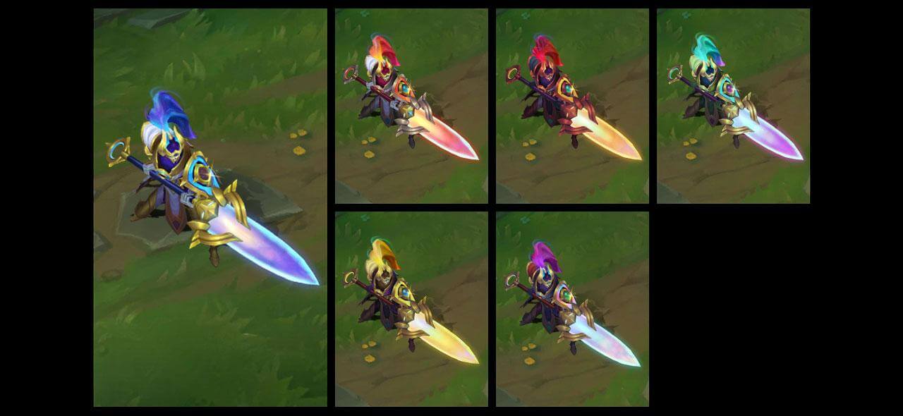 Cosmic Defender Xin Zhao Chroma